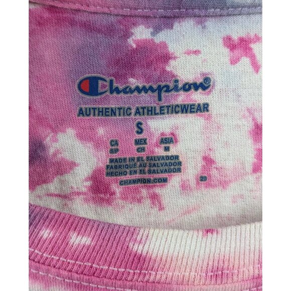 Cincinnati Bearcats Tie Dye T-Shirt Unisex  Size Small Tee Short Sleeve Champion - Picture 3 of 3